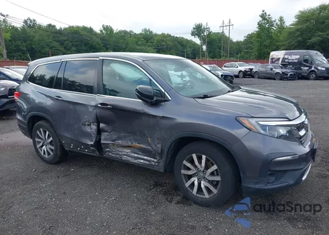 2019 Honda Pilot Ex-L z USA, uszkodzony, nr VIN 5FNYF6H51KB082135